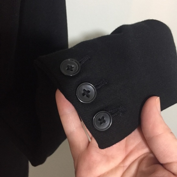 NWOT Black Knit Blazer Long Sleeved A New Day New - Picture 7 of 8